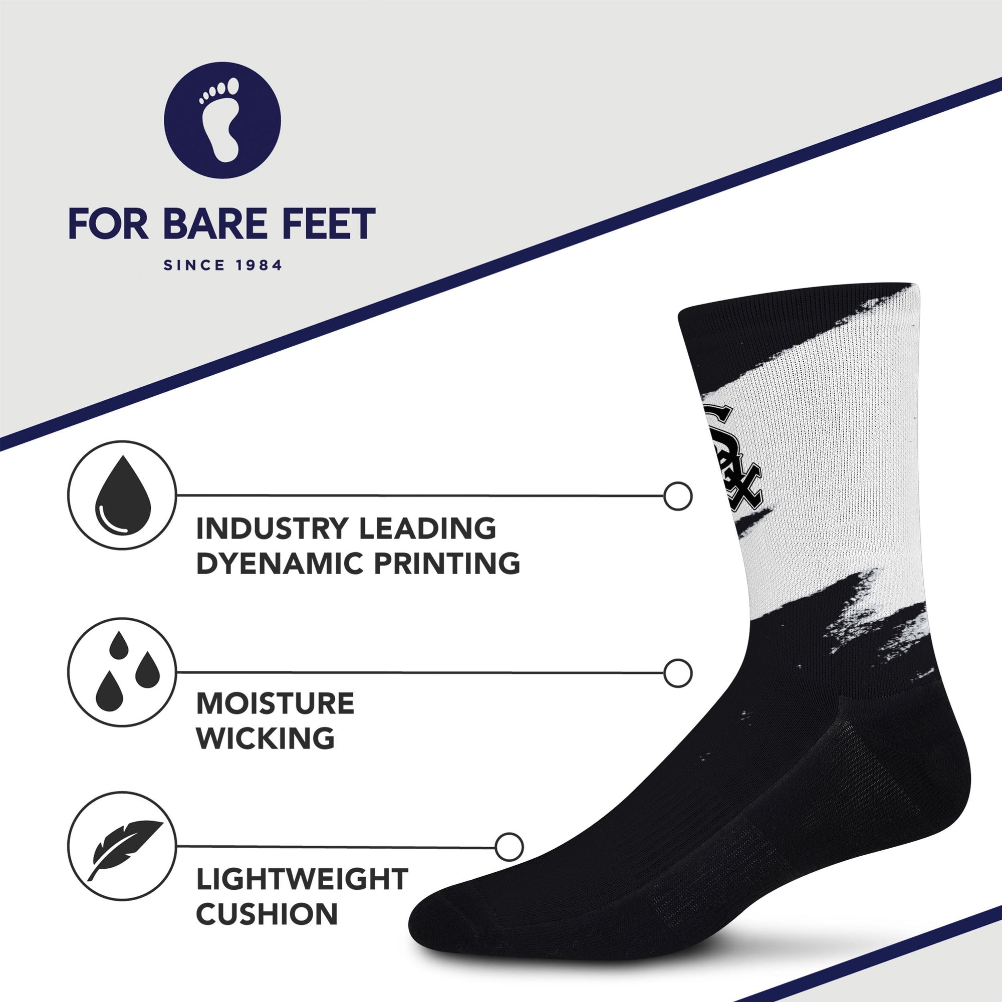 Chicago White Sox Tear It Up Socks