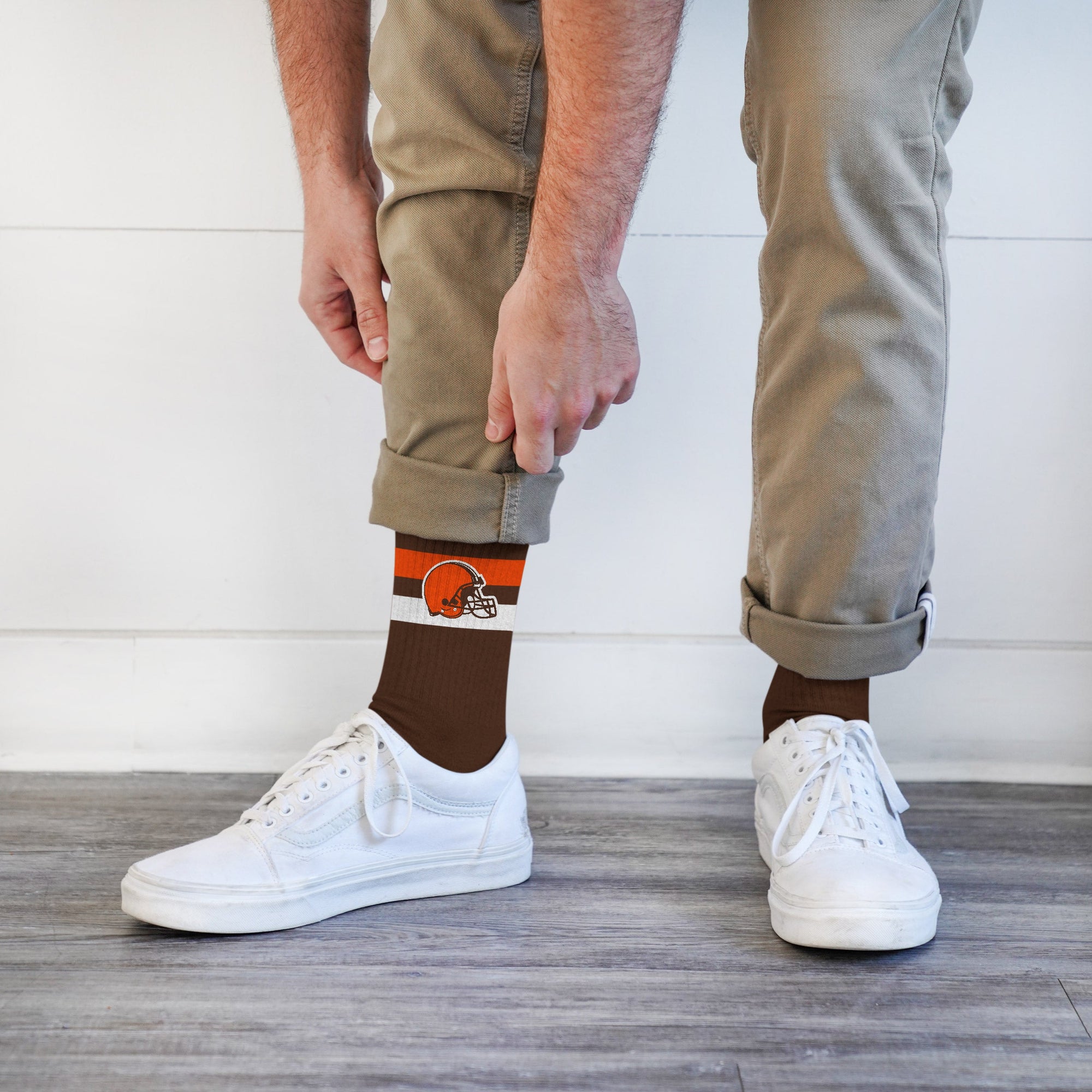 Cleveland Browns Legend Premium Crew Socks