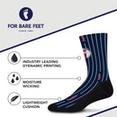 Cleveland Guardians Pinstripe Socks