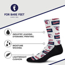 Cleveland Guardians Poster Print Socks