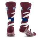 Colorado Avalanche Breakout Premium Crew Socks