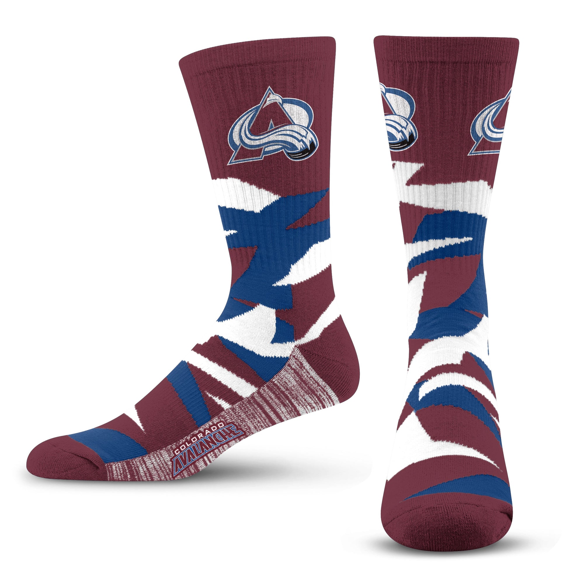 Colorado Avalanche Breakout Premium Crew Socks