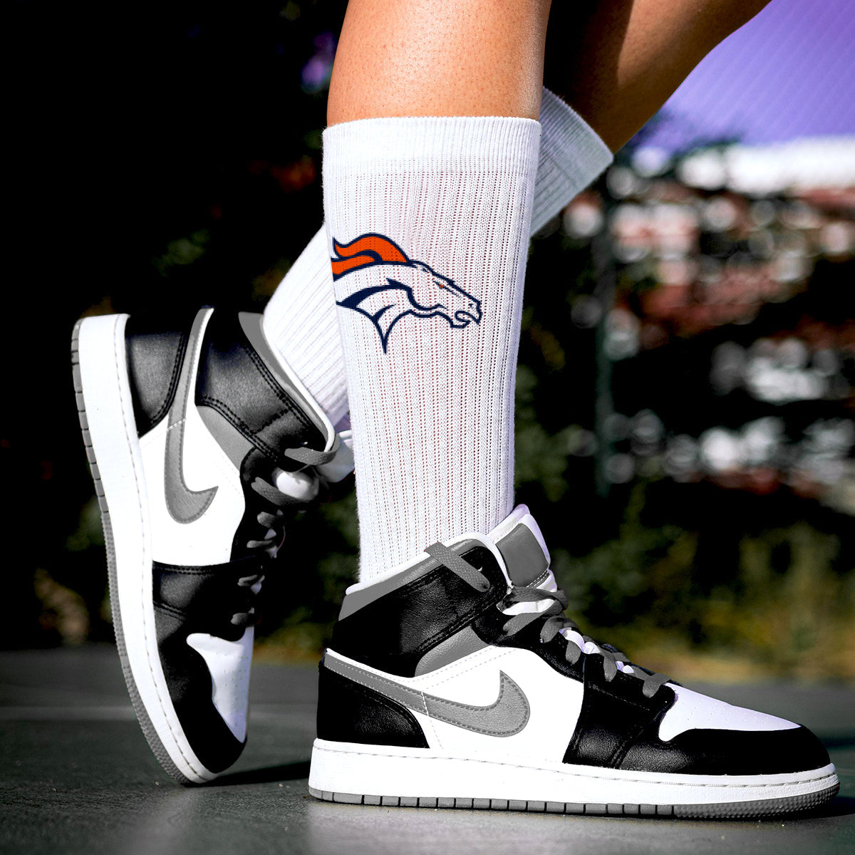 Denver Broncos Refresh Premium Crew Socks