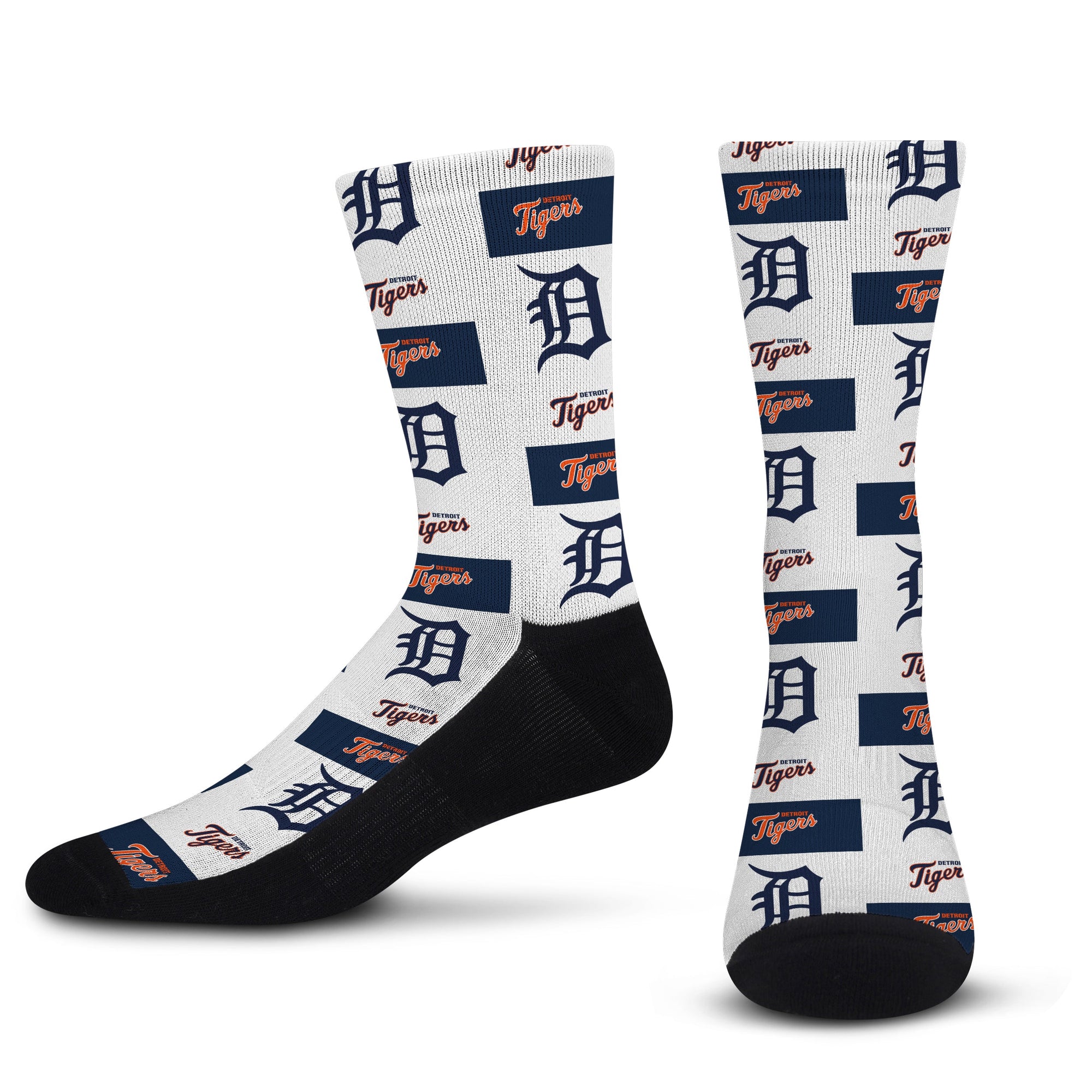 Detroit Tigers Poster Print Socks