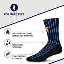 Houston Astros Pinstripe Socks