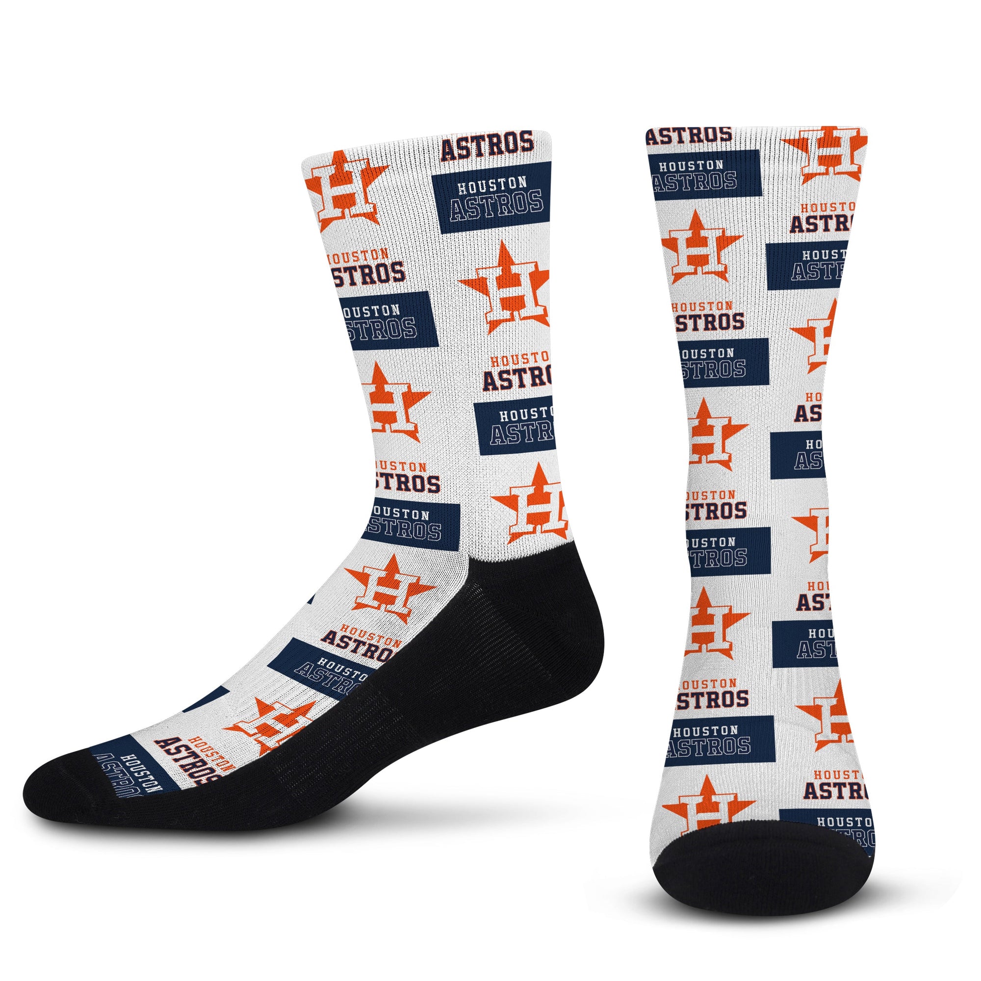 Houston Astros Poster Print Socks