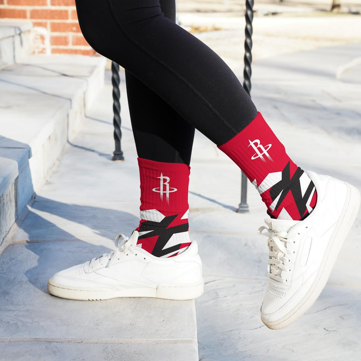 Houston Rockets Breakout Premium Crew Socks