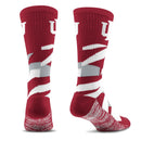 Indiana Hoosiers Breakout Premium Crew Socks