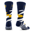 Indiana Pacers Breakout Premium Crew Socks