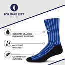 Kansas City Royals Pinstripe Socks