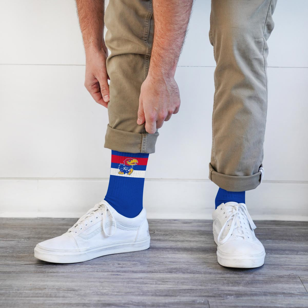 Kansas Jayhawks Legend Premium Crew Socks