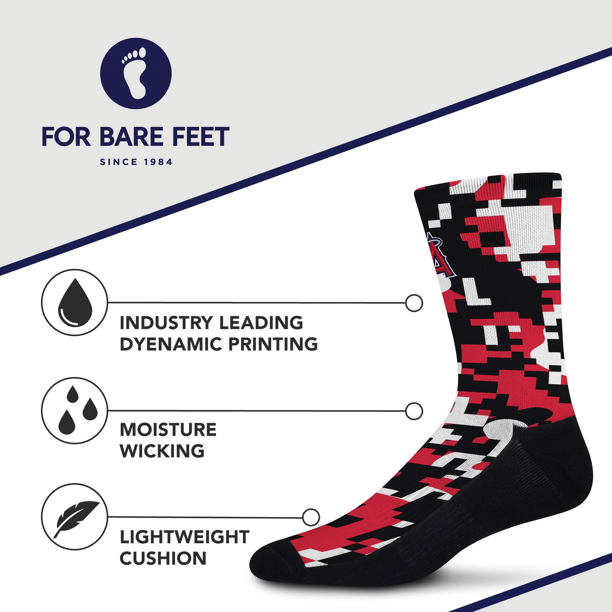 Los Angeles Angels Digi Socks