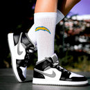 Los Angeles Chargers Refresh Premium Crew Socks