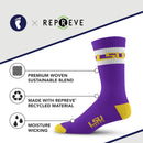 LSU Tigers Legend Premium Crew Socks