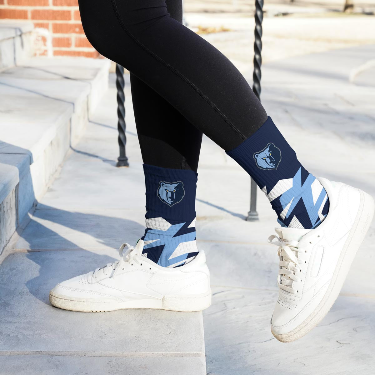 Memphis Grizzlies Breakout Premium Crew Socks