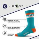 Miami Dolphins Legend Premium Crew Socks