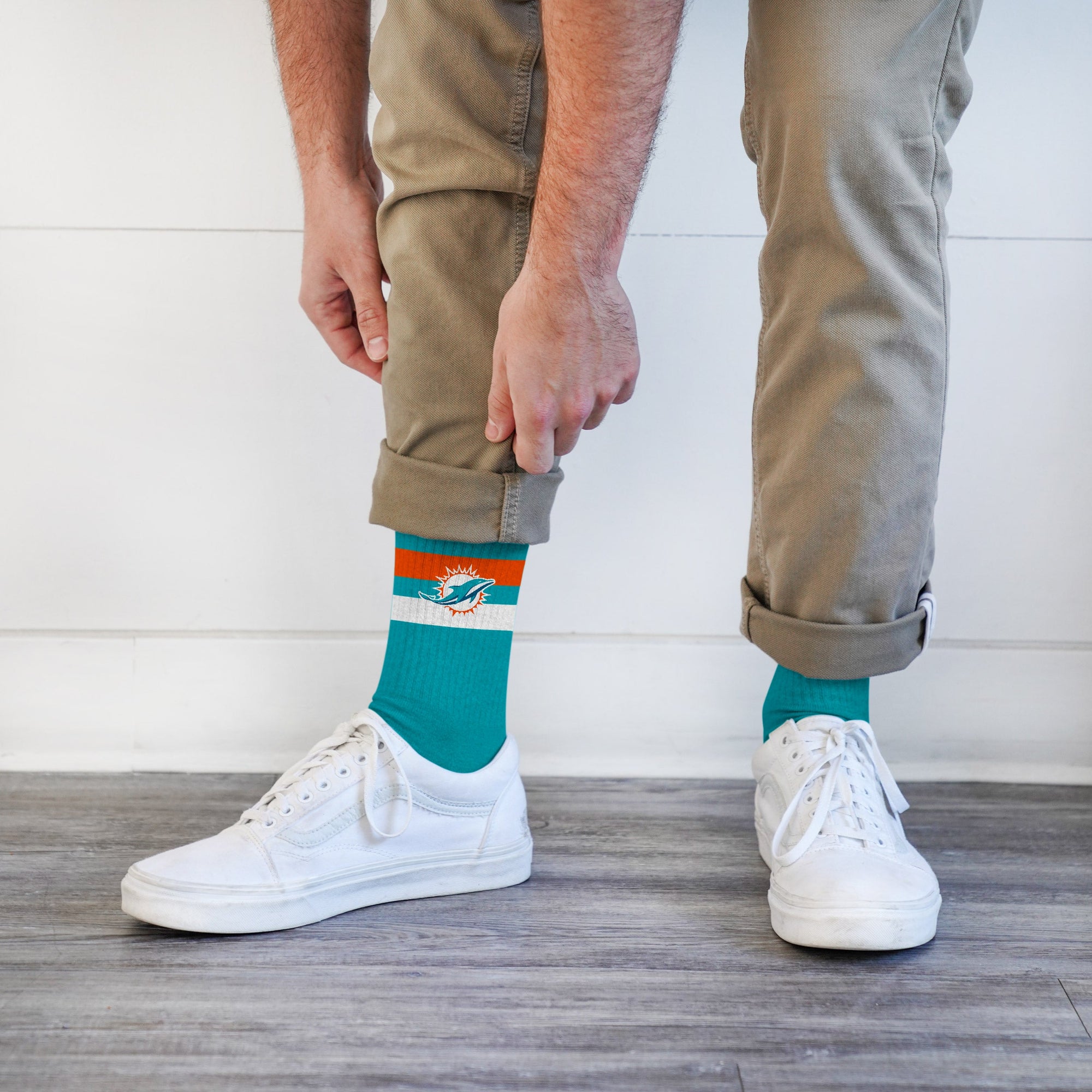 Miami Dolphins Legend Premium Crew Socks