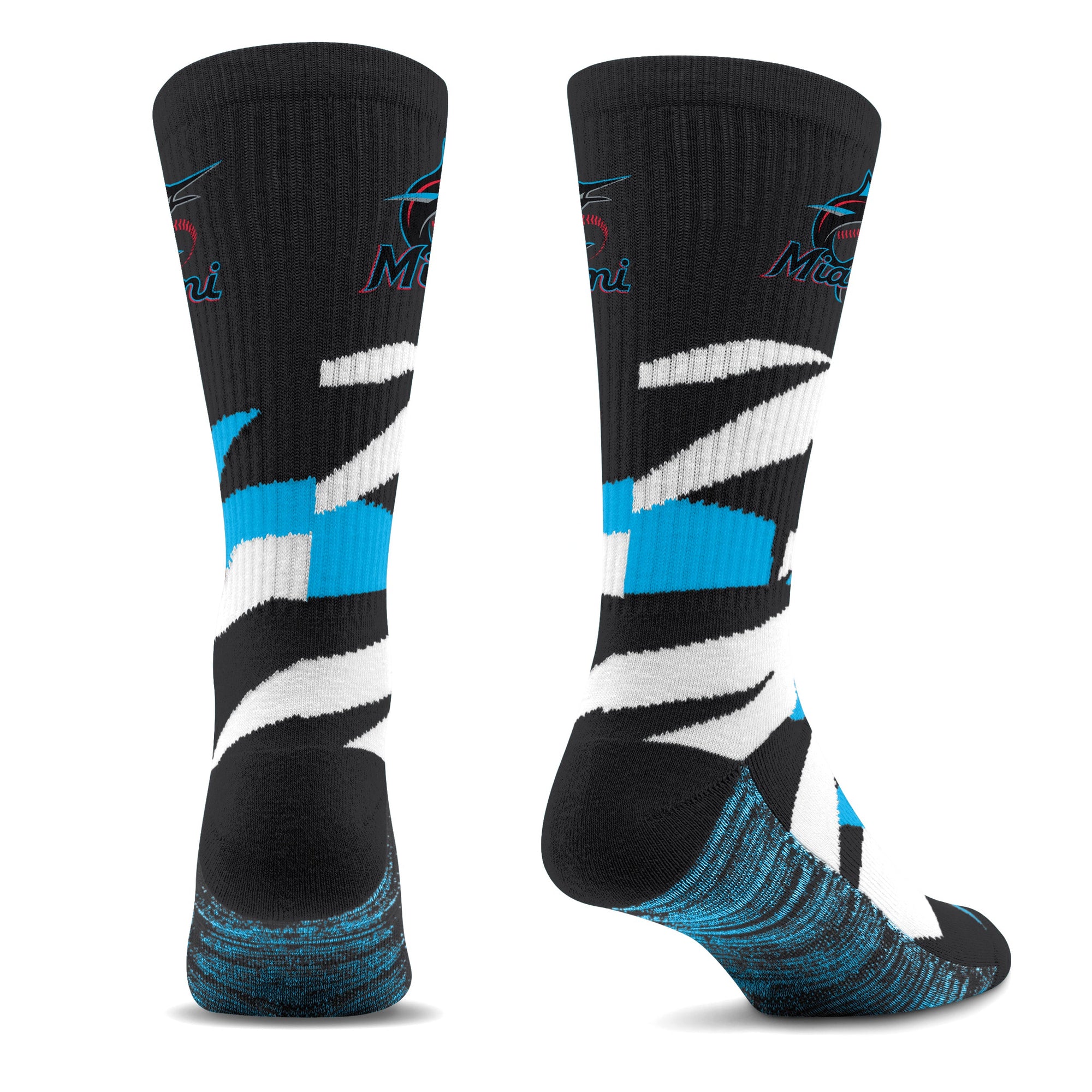 Miami Marlins Breakout Premium Crew Socks