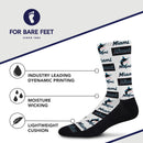 Miami Marlins Poster Print Socks