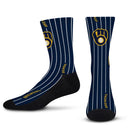 Milwaukee Brewers Pinstripe Socks