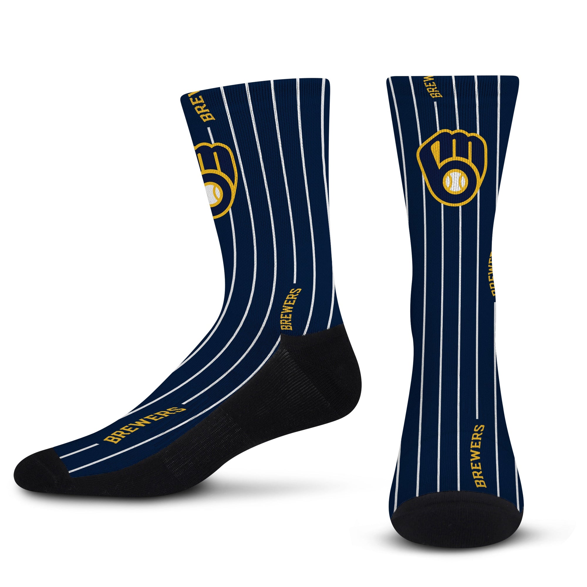 Milwaukee Brewers Pinstripe Socks