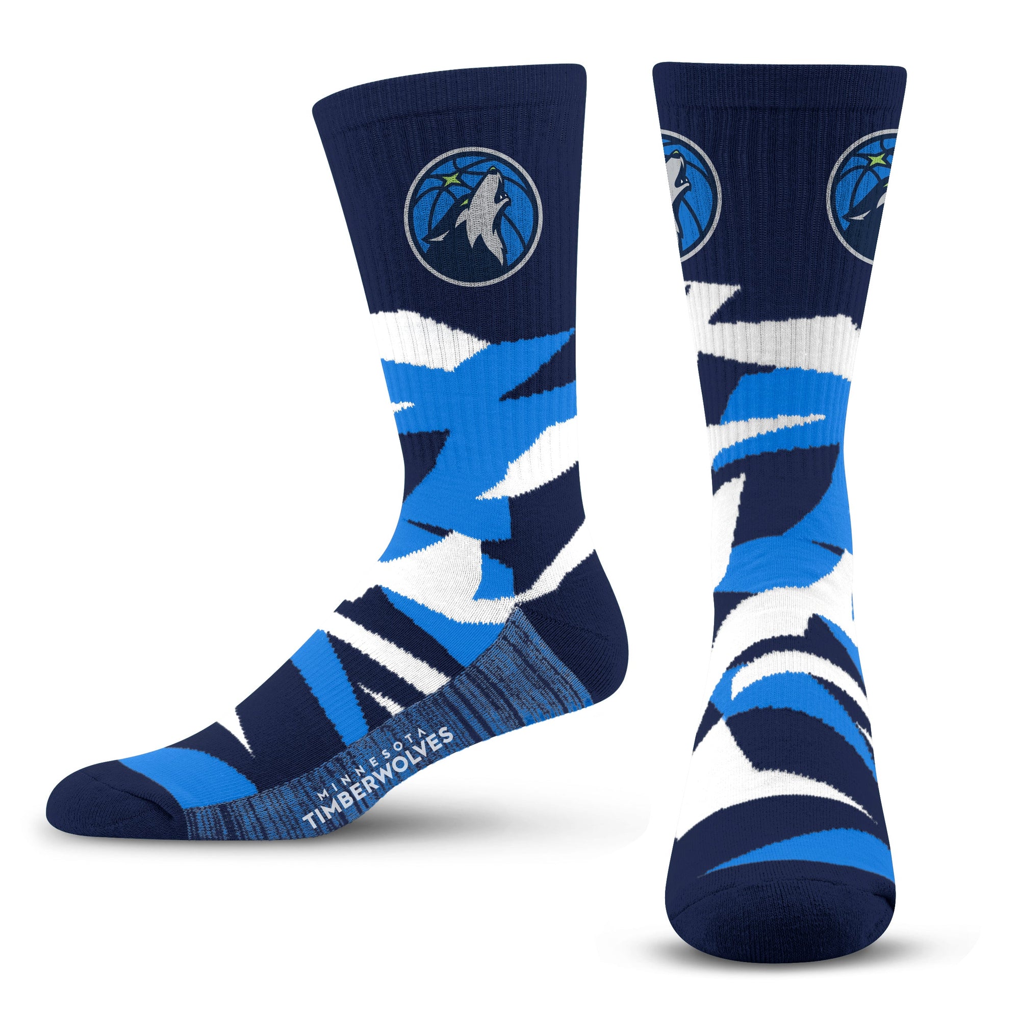 Minnesota Timberwolves Breakout Premium Crew Socks