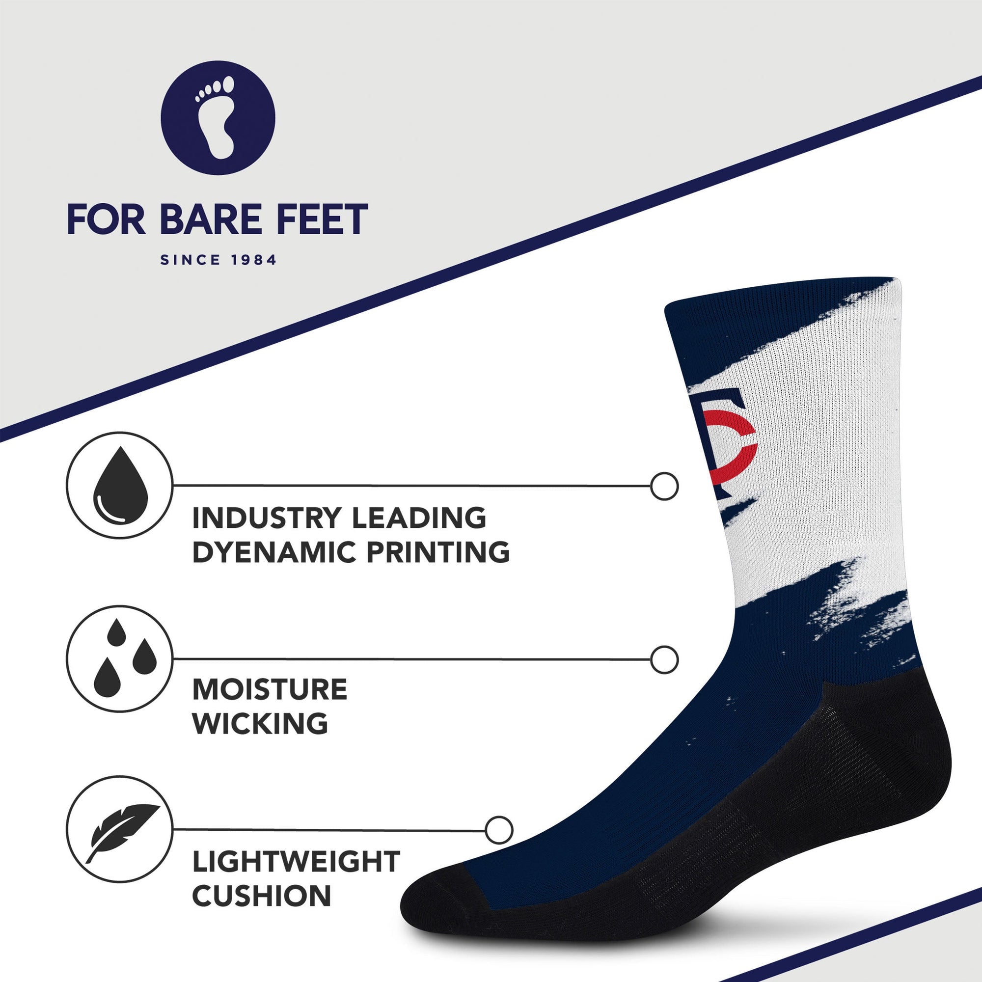 Minnesota Twins Tear It Up Socks