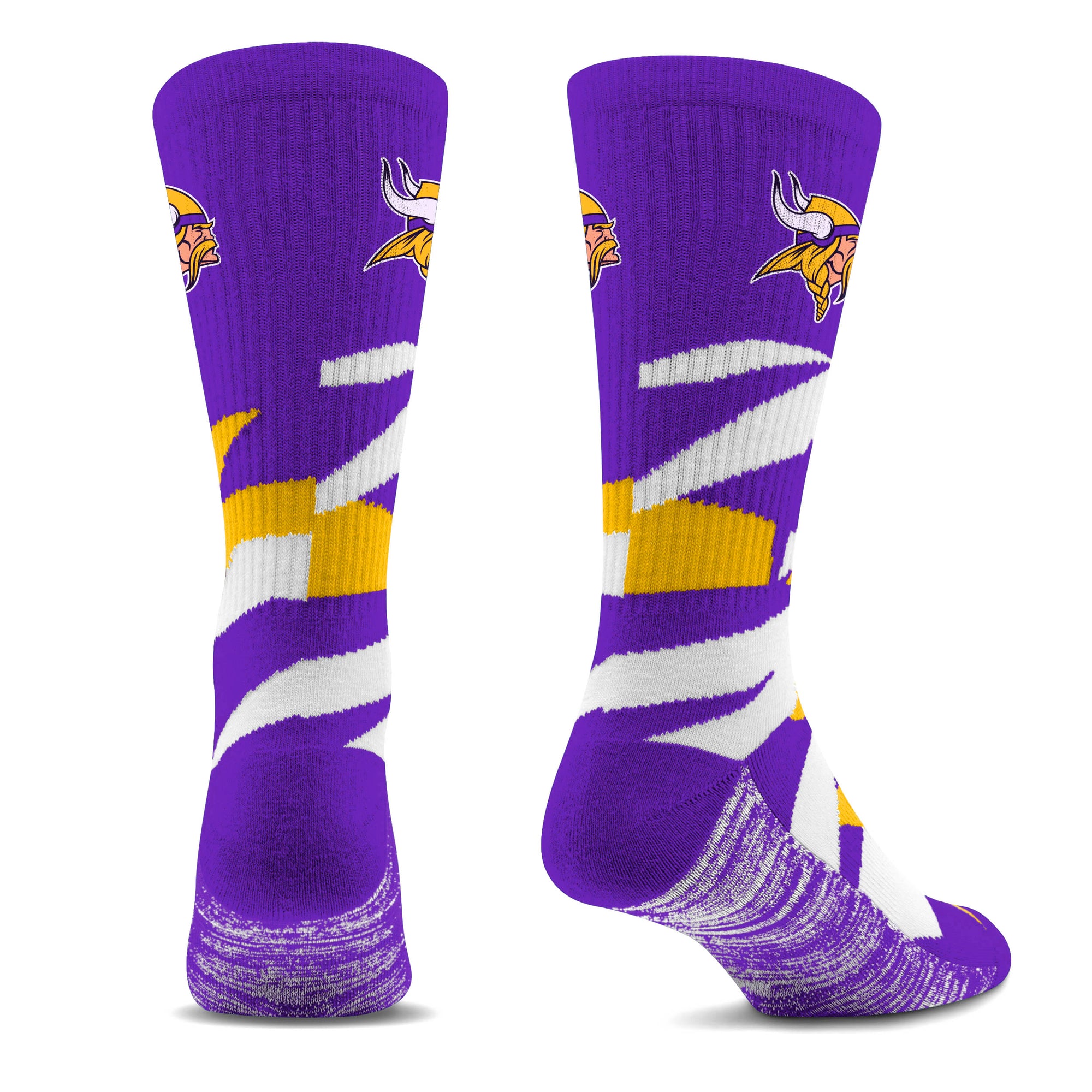 Minnesota Vikings Breakout Premium Crew Socks