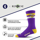 Minnesota Vikings Legend Premium Crew Socks