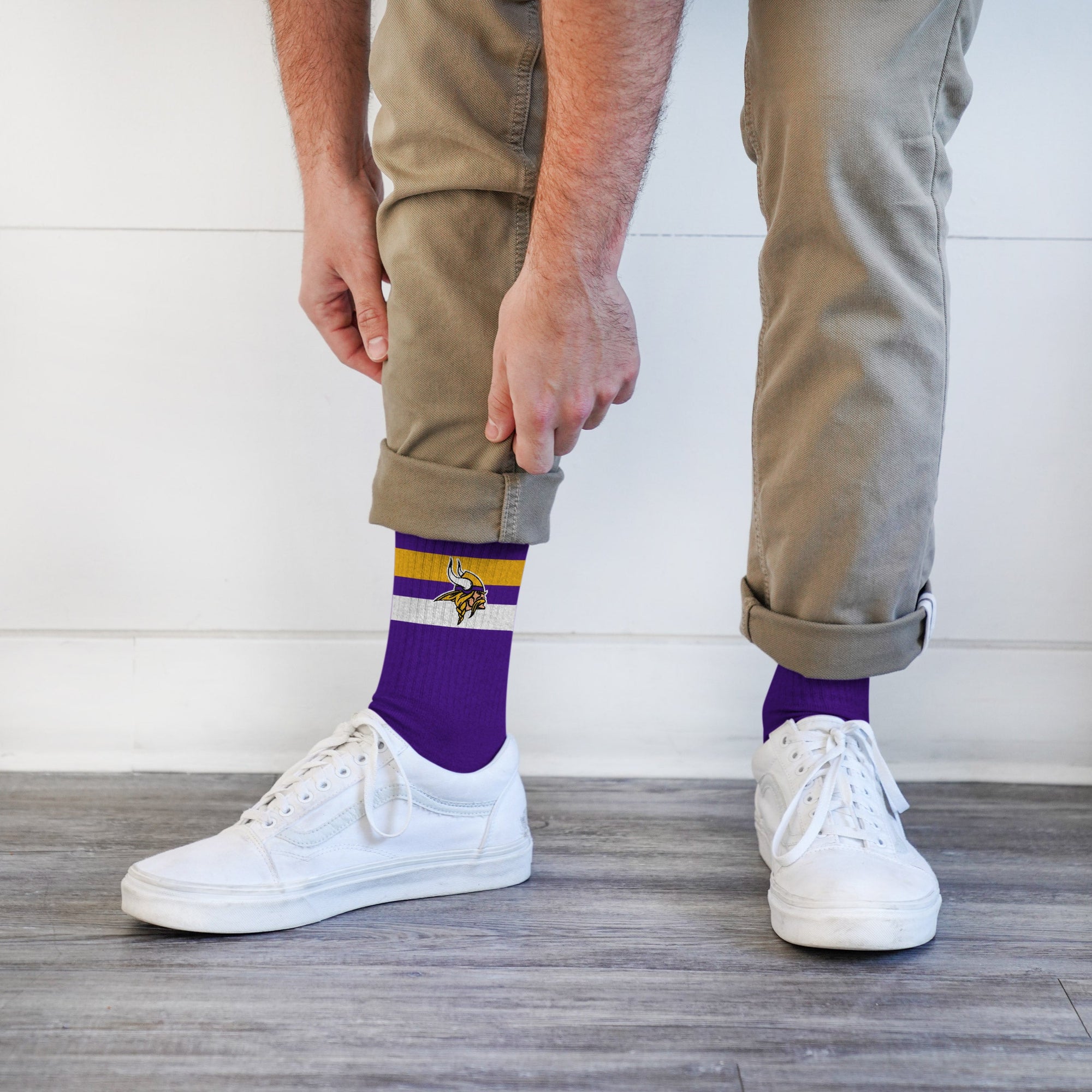 Minnesota Vikings Legend Premium Crew Socks