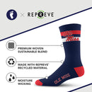 Mississippi Rebels Legend Premium Crew Socks