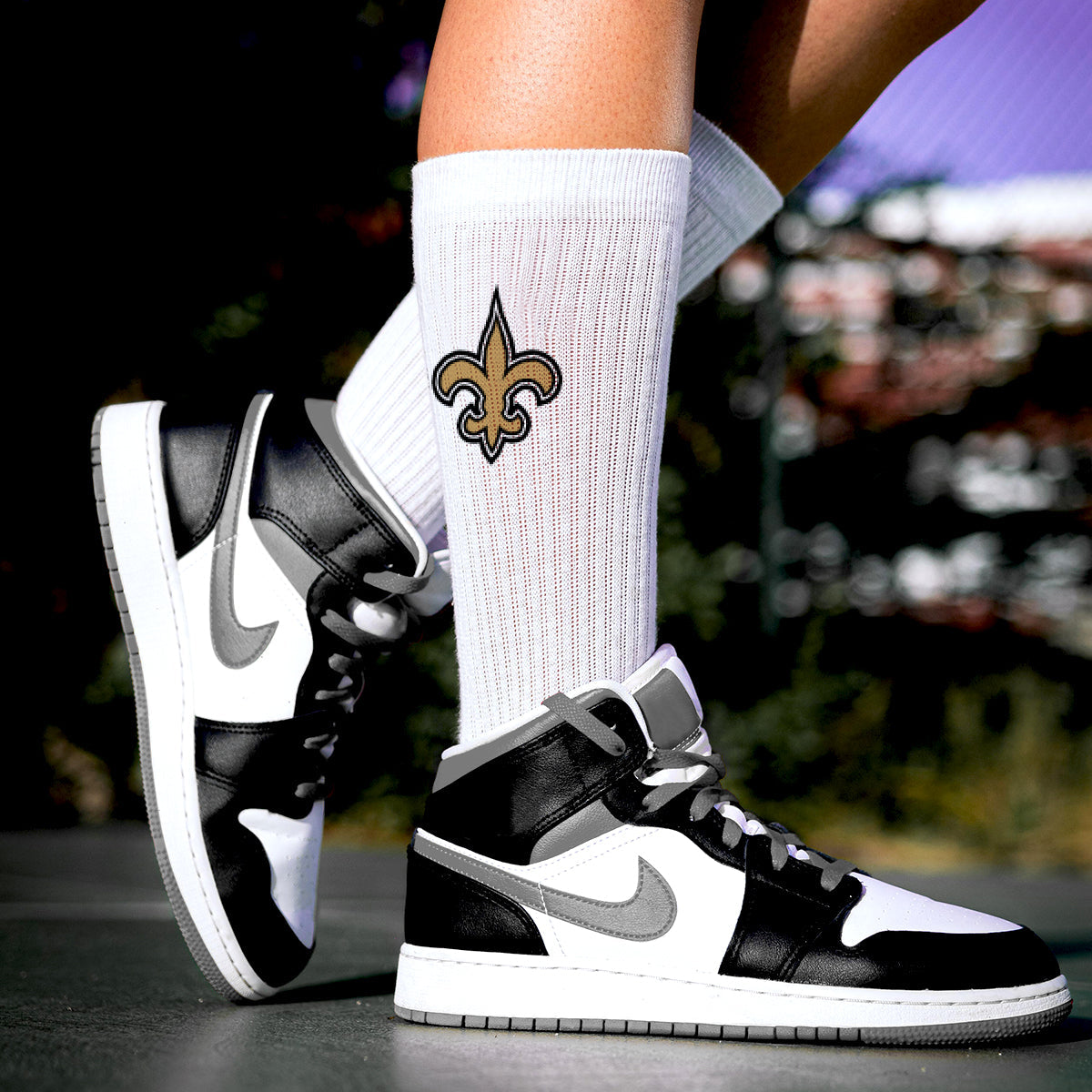 New Orleans Saints Refresh Premium Crew Socks