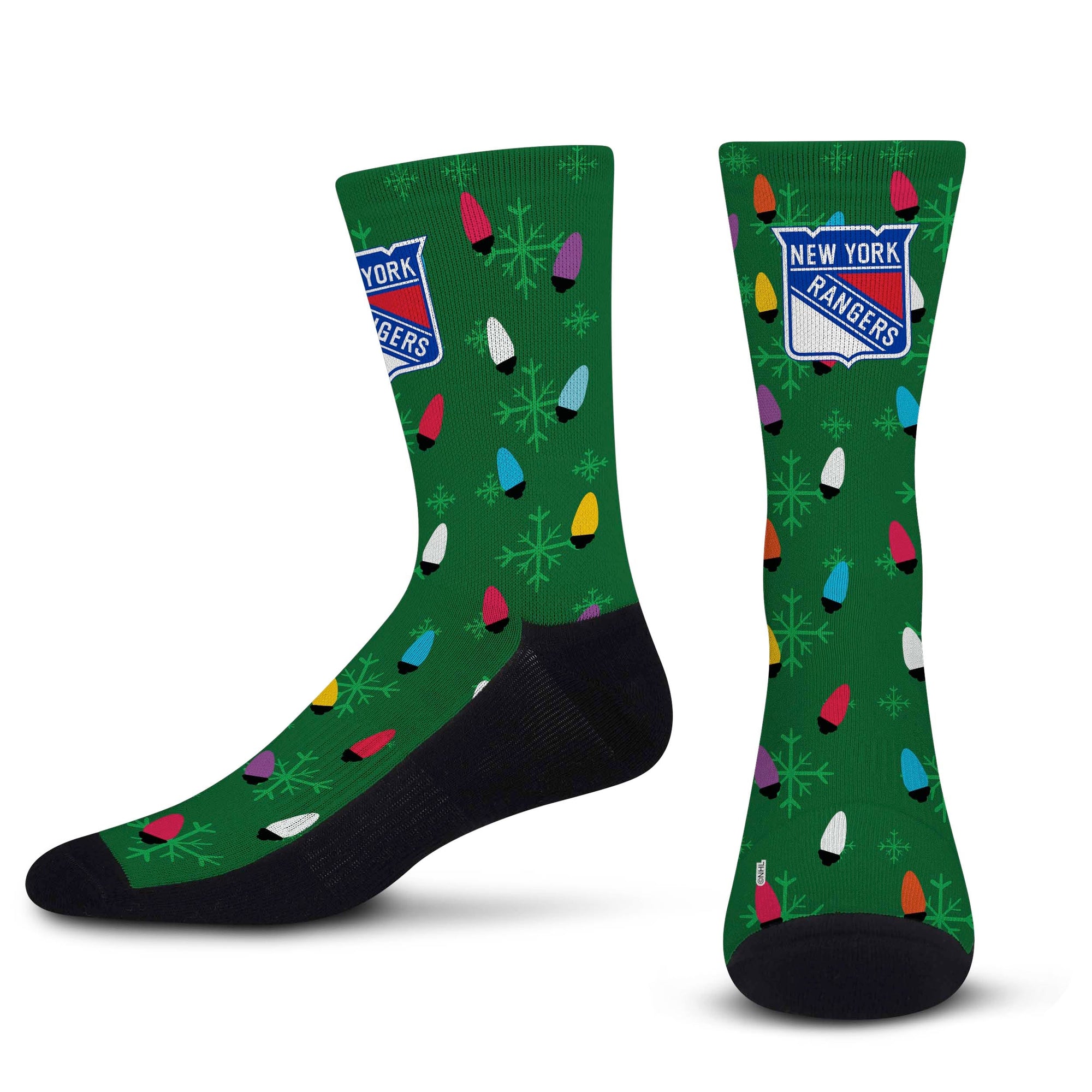 New York Rangers Holiday Lights