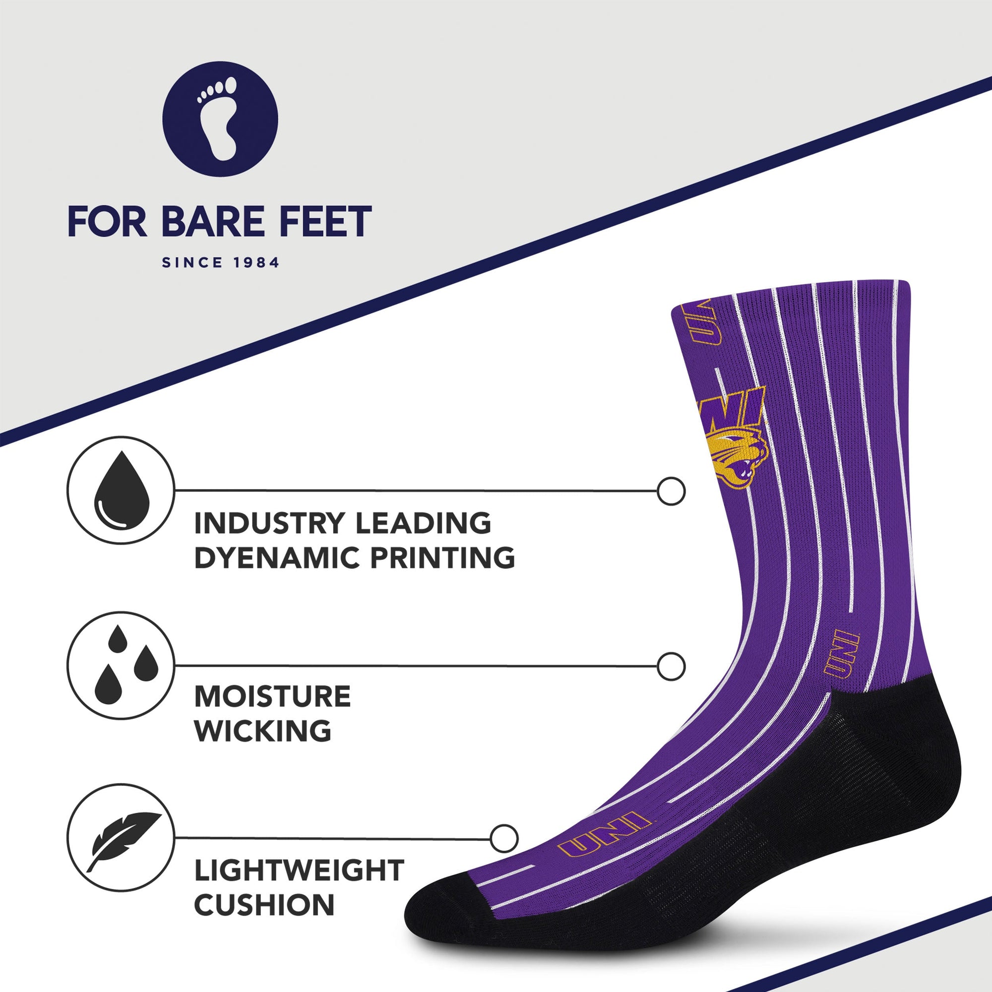 Northern Iowa Panthers Pinstripe