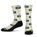 Oakland Athletics Poster Print Socks