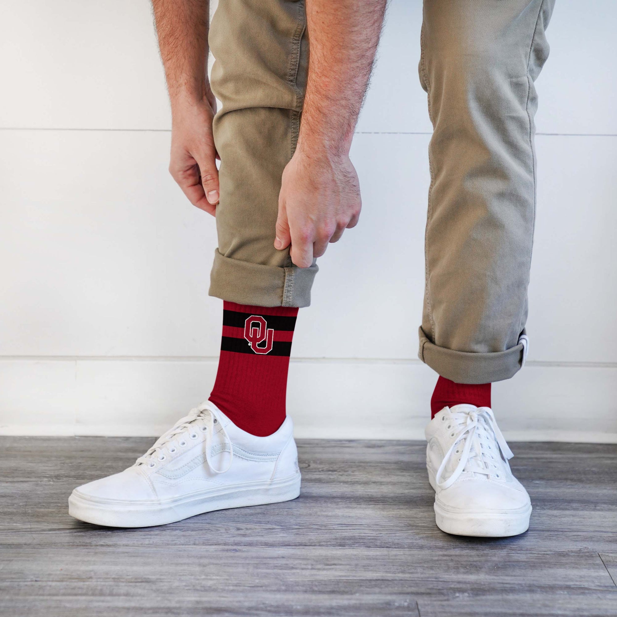 Oklahoma Sooners Legend Premium Crew Socks