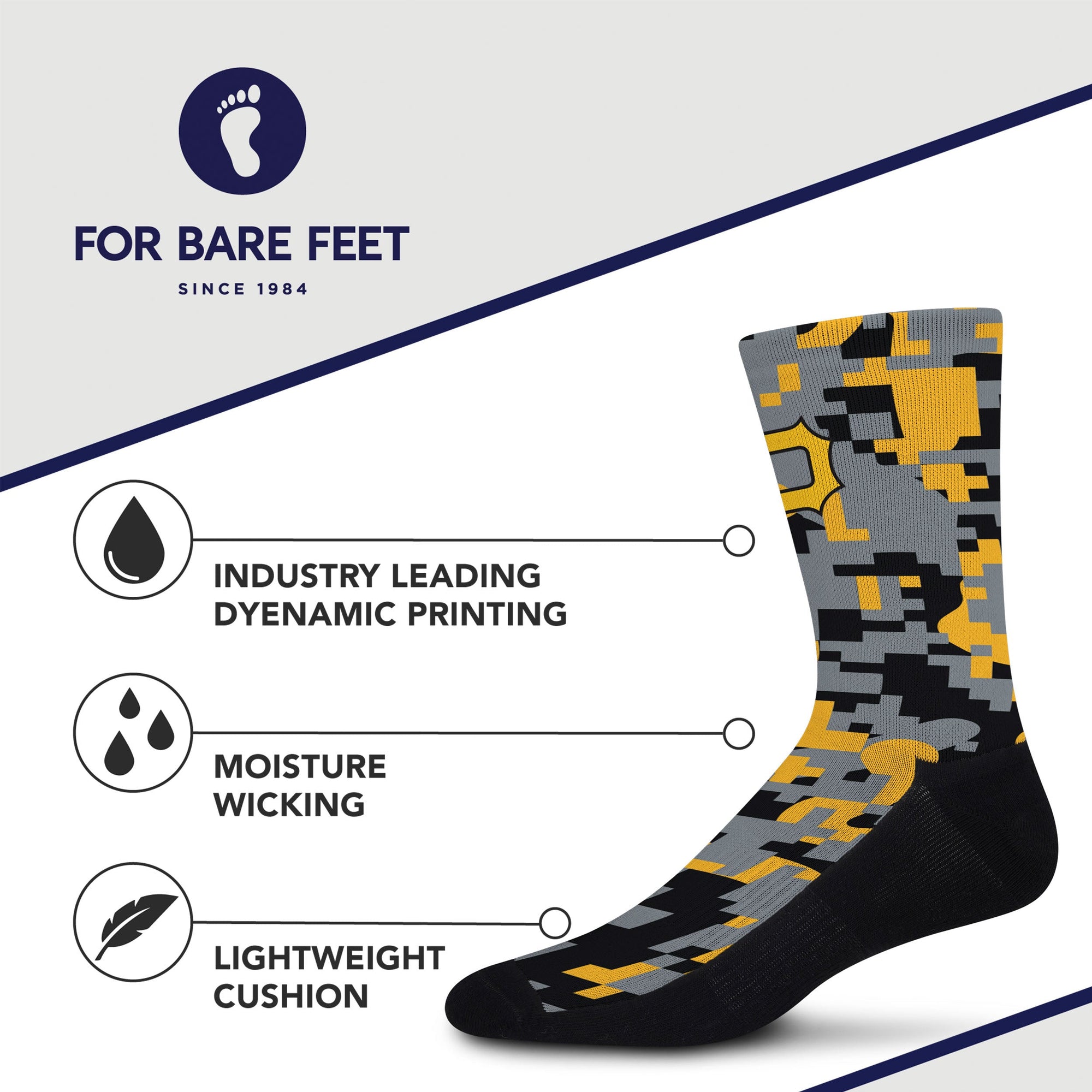 Pittsburgh Pirates Digi Socks