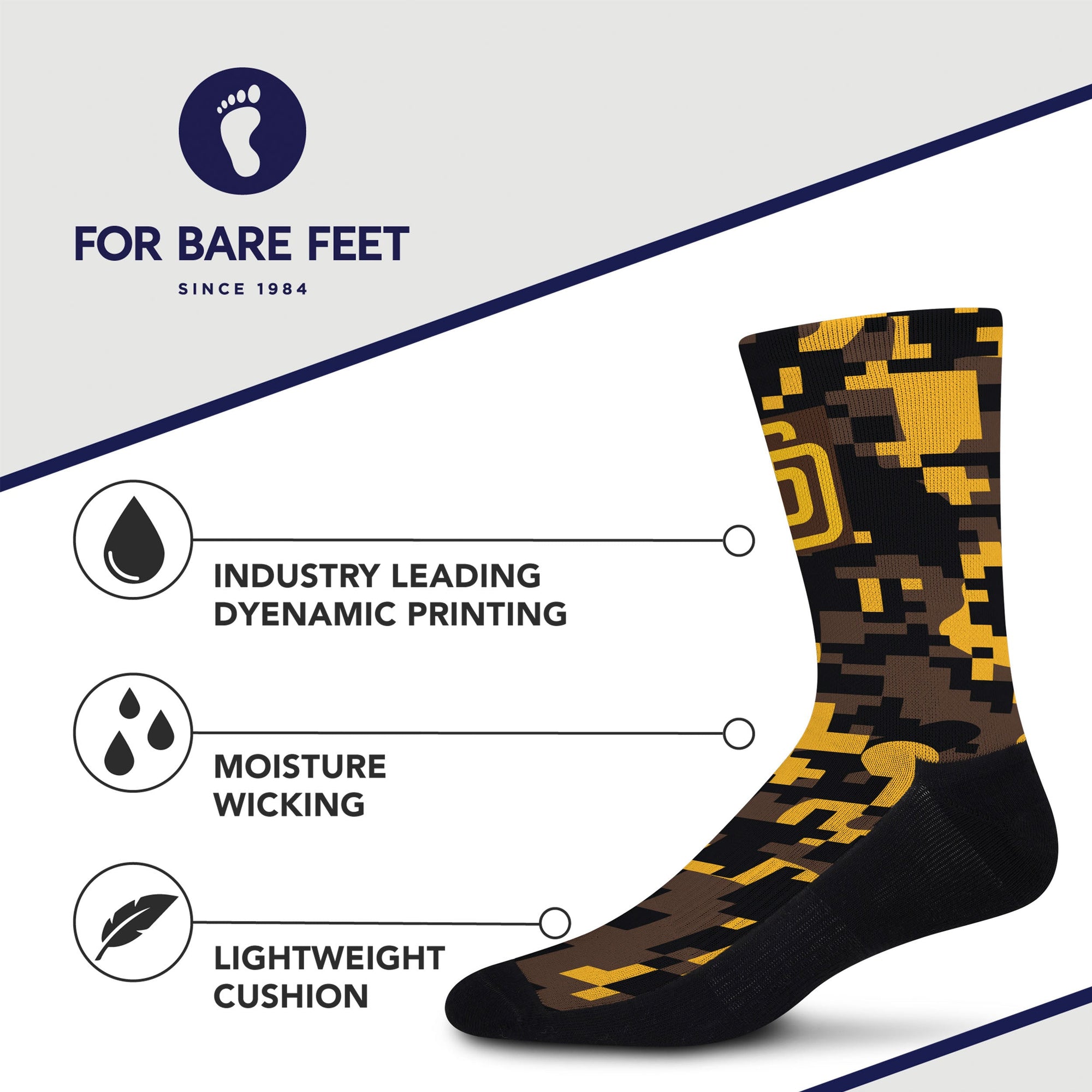 San Diego Padres Digi Socks