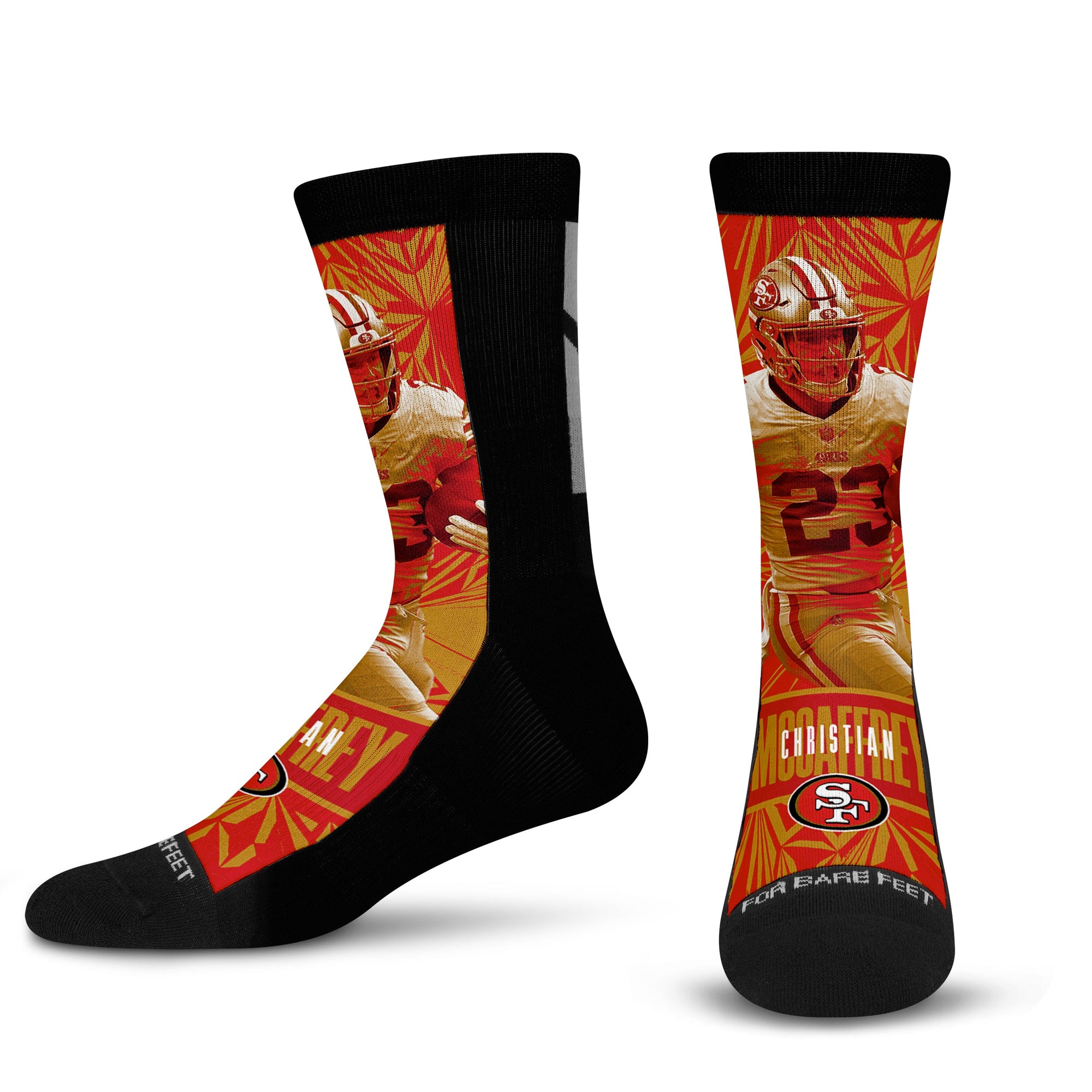 San Francisco 49ers Christian McCaffrey Conversion Gradient Crazy