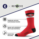 San Francisco 49Ers Legend Premium Crew Socks