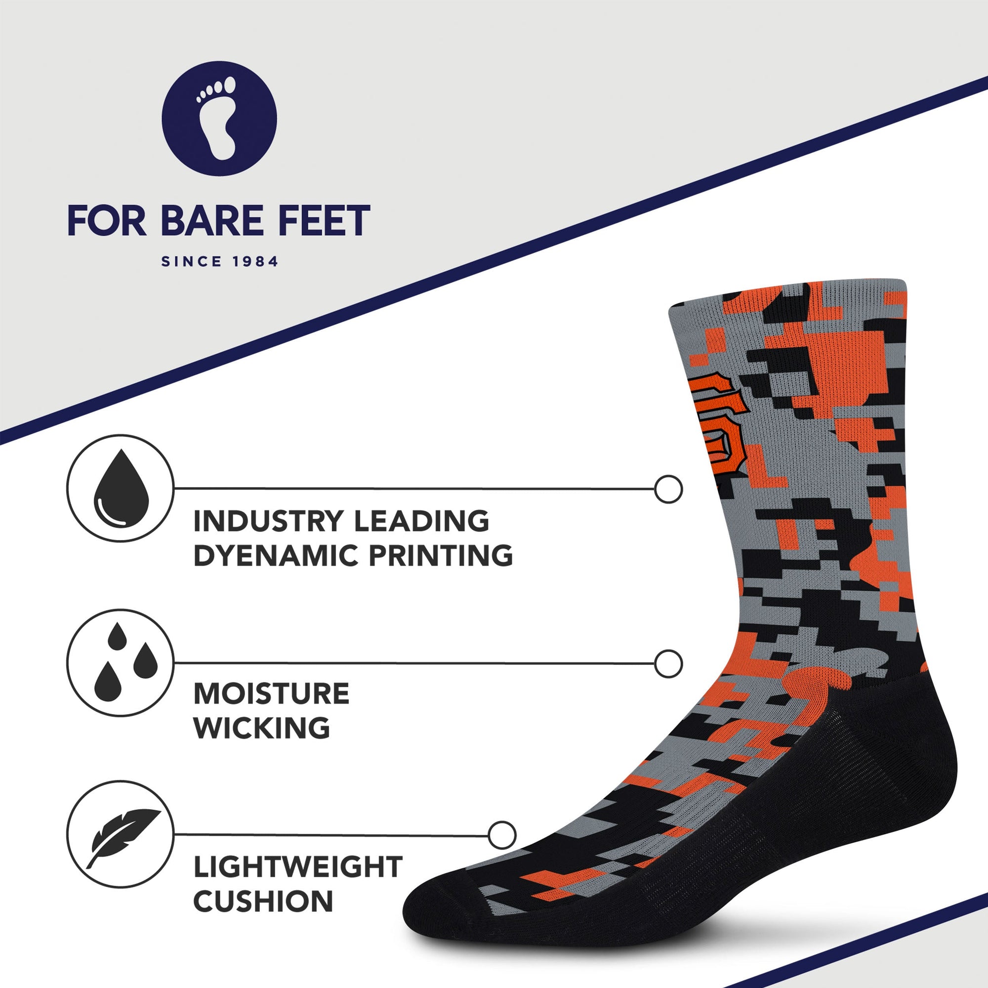 San Francisco Giants Digi Socks
