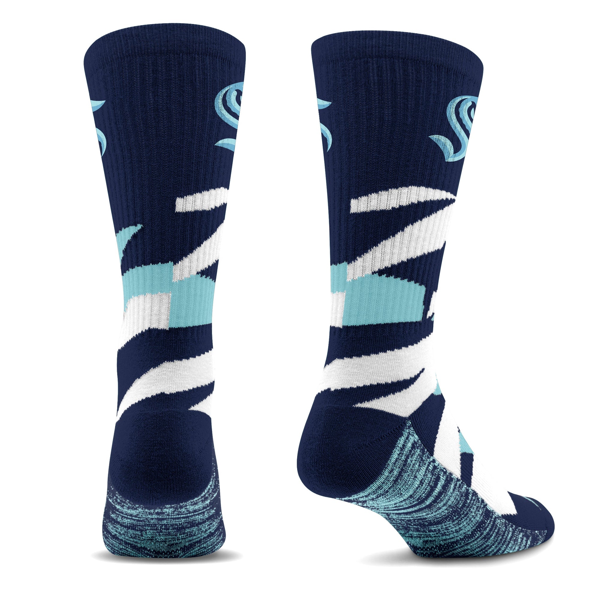 Seattle Kraken Breakout Premium Crew Socks