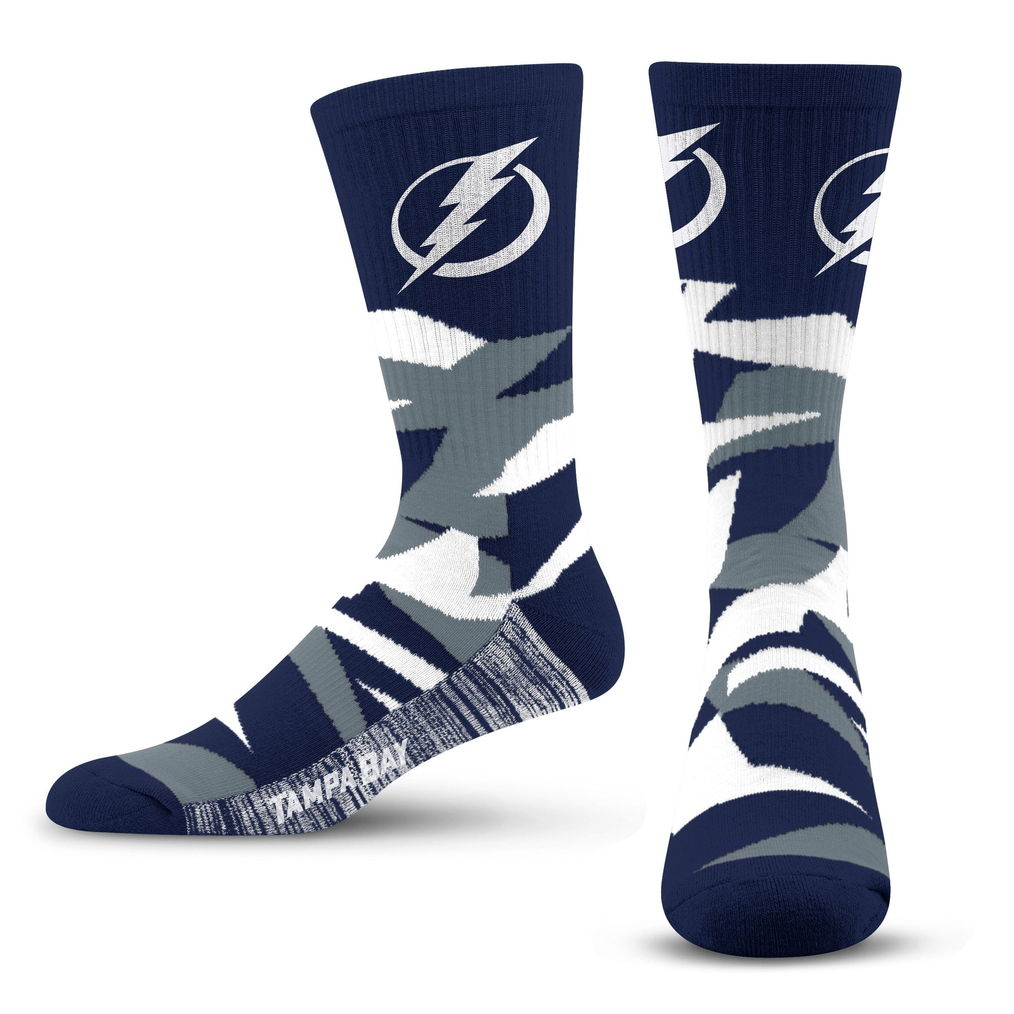 Tampa Bay Lightning Breakout Premium Crew Socks