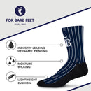 Tampa Bay Rays Pinstripe Socks