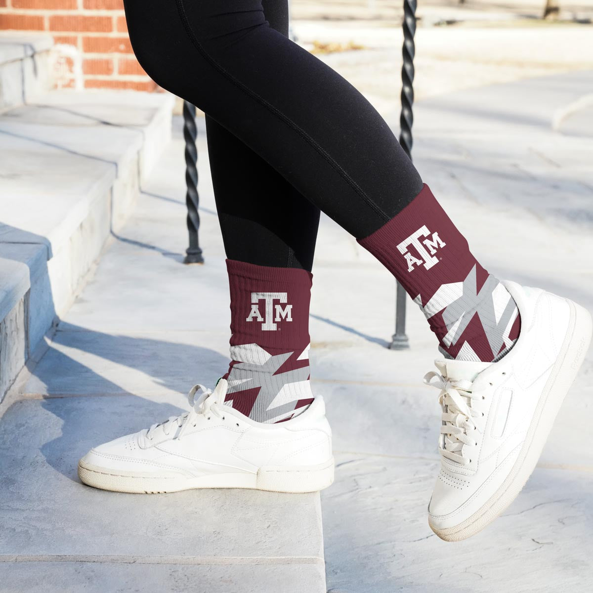 Texas A&M Aggies Breakout Premium Crew Socks