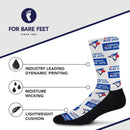 Toronto Blue Jays Poster Print Socks