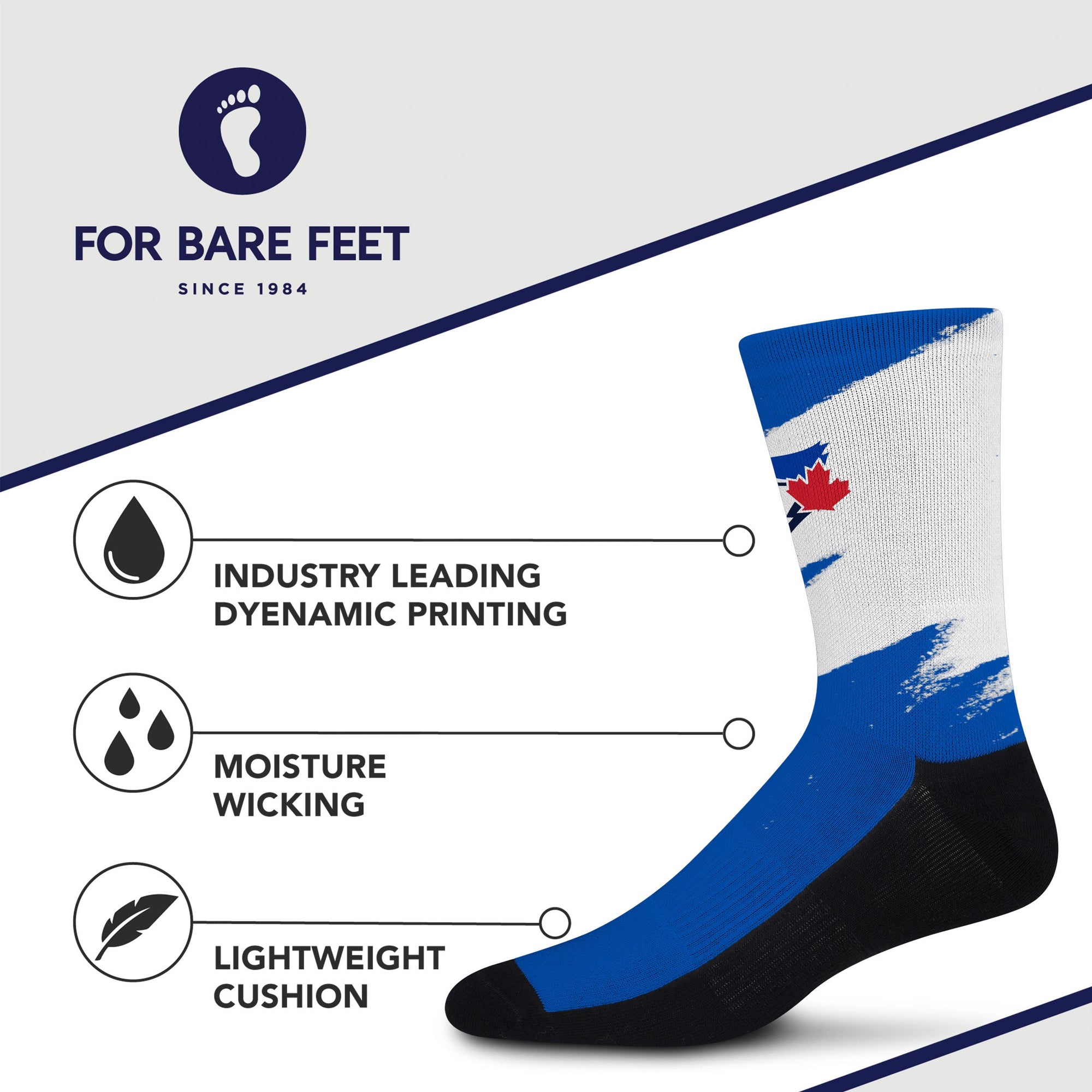 Toronto Blue Jays Tear It Up Socks