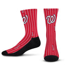 Washington Nationals Pinstripe Socks