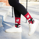 Wisconsin Badgers Breakout Premium Crew Socks