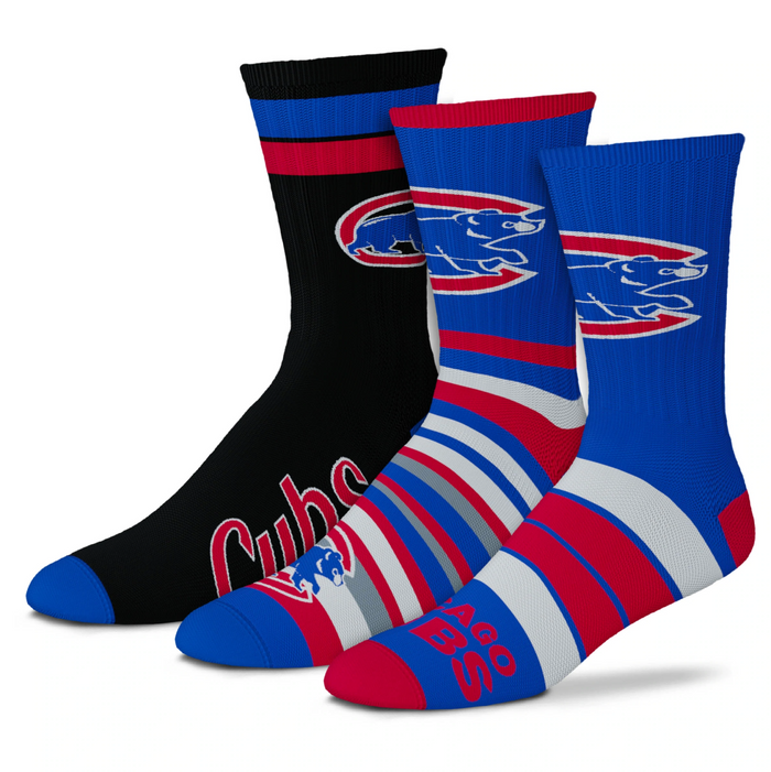 Louisville Cardinals NCAA For Bare Feet Double Deuce Gray Knit Crew Socks  *Large